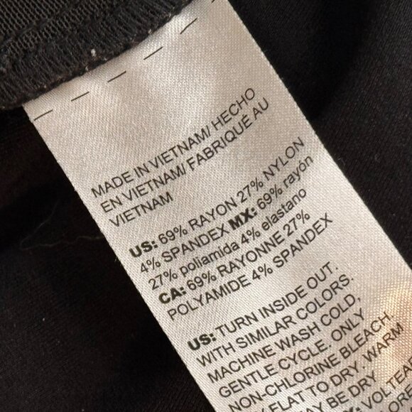 Chicos 2.5 Womens Black Pull-On Ankle Pants Button Detail Size 14 - Picture 13 of 14